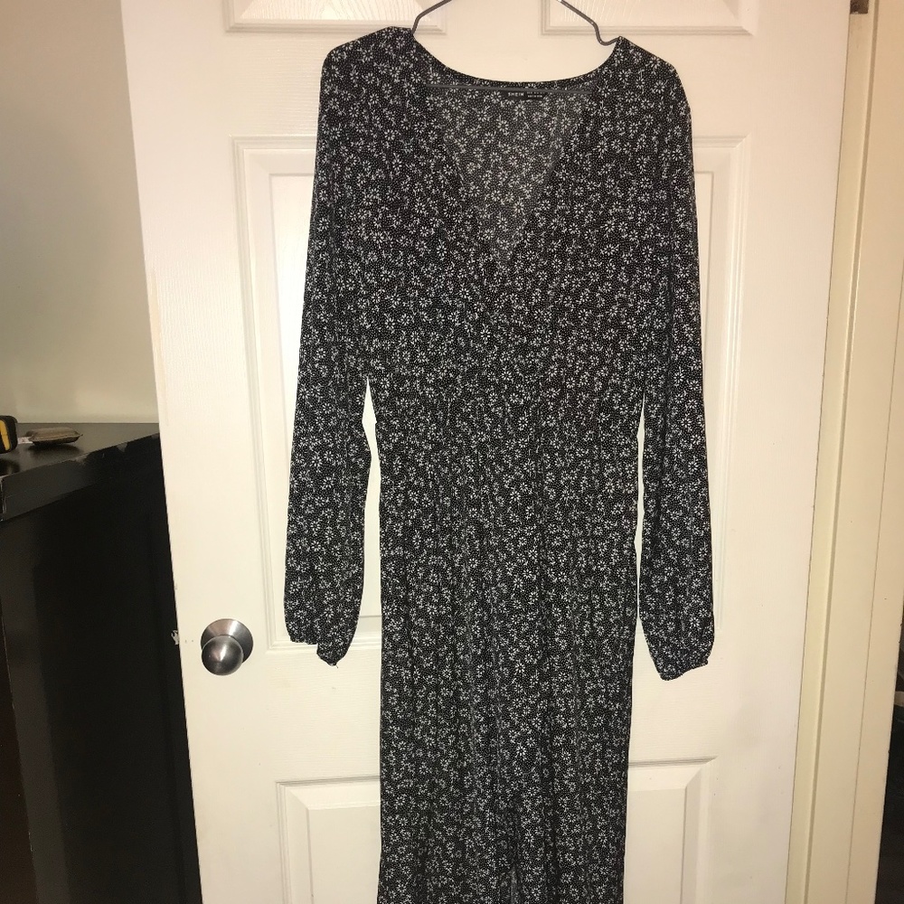 NWOT Faux Wrap Maxi Dress
